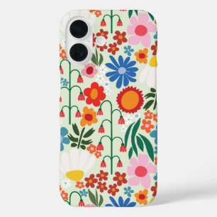 60er Retro Sommer iPhone 16 Hülle