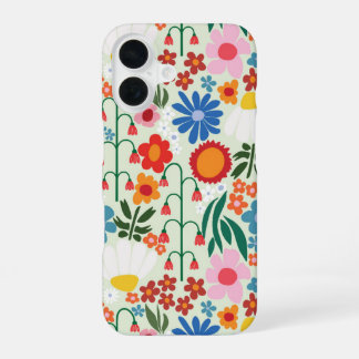 60er Retro Sommer iPhone 16 Hülle