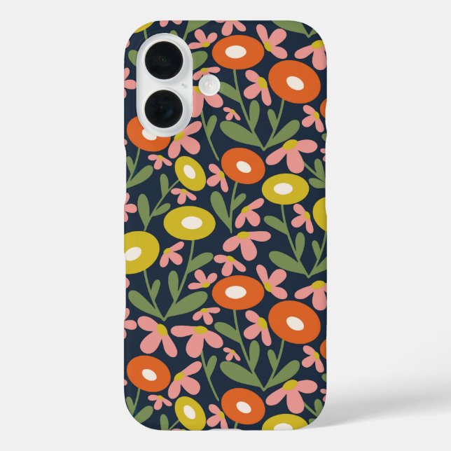 60er Retro Summer Super Lemon Case-Mate iPhone Hülle (Rückseite)