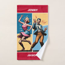 60er Rock N' Roll Customizable Gift for Parents