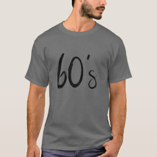 60er Theme Party Outfit, 60er Blume Power R T-Shirt