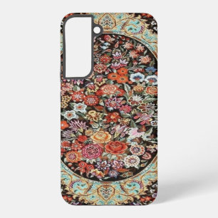 60er Vintages Muster der persischen Blume Samsung Galaxy Hülle