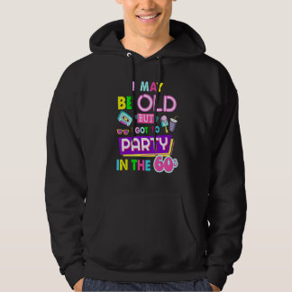 60s Design For Women Rave Outfit & 60s Festival Co Hoodie