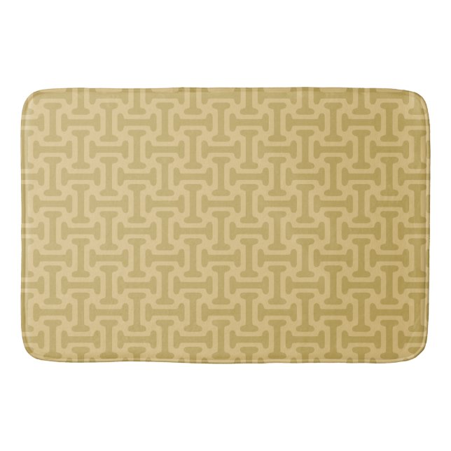 60s Paper Pattern Badematte (Vorderseite)