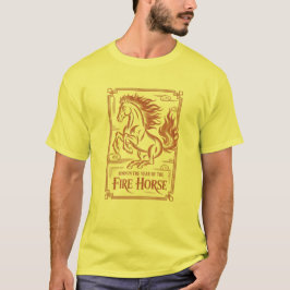 60th Birthday Fire Horse Chinese Zodiac 2026 Lunar T-Shirt