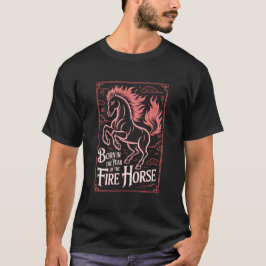 60th Birthday Fire Horse Zodiac Chinese 2026 T-Shirt