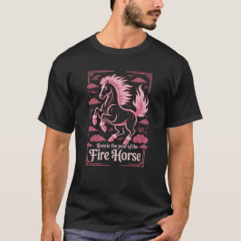 60th Birthday Fire Horse Zodiac Chinese 2026  T-Shirt