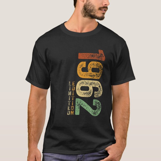 60Th Birthday Gifts 60 Year Old Retro Limited Edit T-Shirt (Vorderseite)