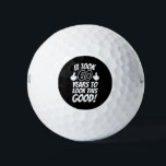60th Birthday Golfball<br><div class="desc">60th Birthday</div>
