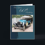 60th Birthday Karte<br><div class="desc">Ich bin auf einer Mission,  eine Reihe von spezifischen jährlichen Grüße zu schaffen! Senden Sie eine Karte zum 60. Geburtstag!</div>