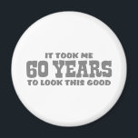 60th Birthday Magnet<br><div class="desc">Funny 60. Geburtstag T - Shirt und Geschenke</div>