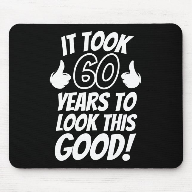 60th Birthday Mousepad (Vorne)