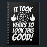 60th Birthday Notizblock<br><div class="desc">60th Birthday</div>