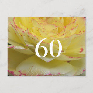 60th Birthday Postkarte