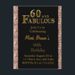 60th Birthday Postkarte<br><div class="desc">GREAT 60. Geburtstagsprodukte!</div>