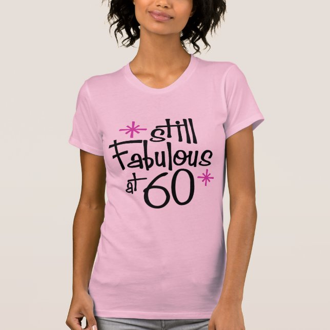 60th Birthday T-Shirt (Vorderseite)
