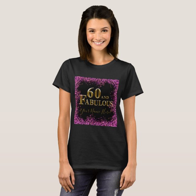 60th Birthday T-Shirt (Vorne ganz)