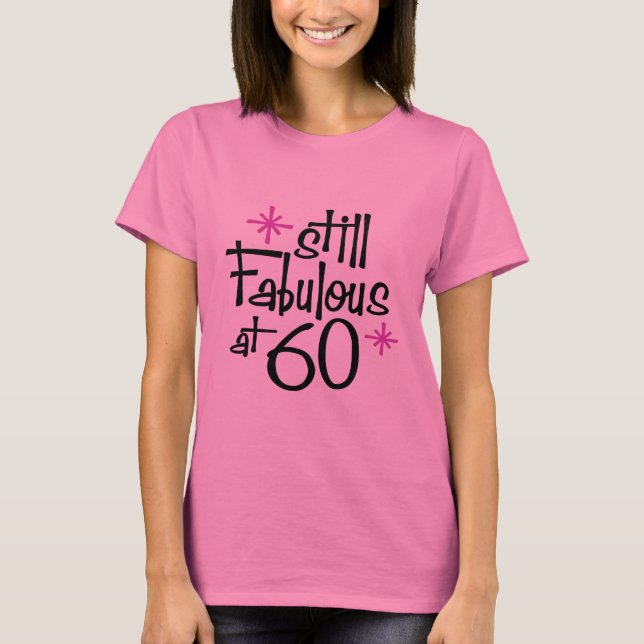 60th Birthday T-Shirt (Vorderseite)