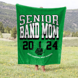 60x80 Schulband Senior Mama Stadium Fleecedecke