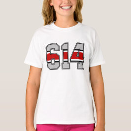 614 Ortsnetzkennzahl-T - Shirt