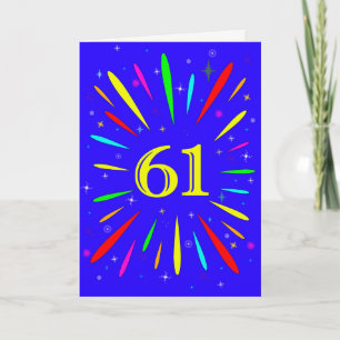 61. Birthday Explosion Card Karte