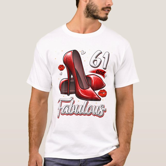61 Fabelhafte High Heels Schritte T-Shirt (Vorderseite)