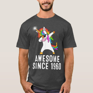 61. Geburtstag, Einhorn Dab, Großartig seit 1960 T-Shirt