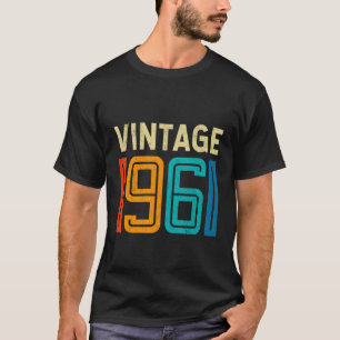 61. Geburtstag Vintag 1961 61 Jahre alte Männer Fr T-Shirt