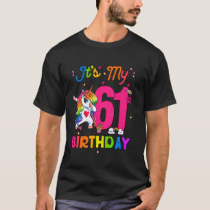 61 Jahre alt Einhorn ist mein 61. Geburtstagskind T-Shirt