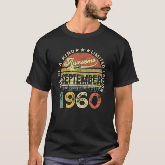 61 Jahre alt Phantastisch seit September 1960 61St T-Shirt