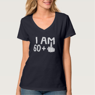61 Jahre alt Vintag 61. Geburtstag Männer Frauen V T-Shirt