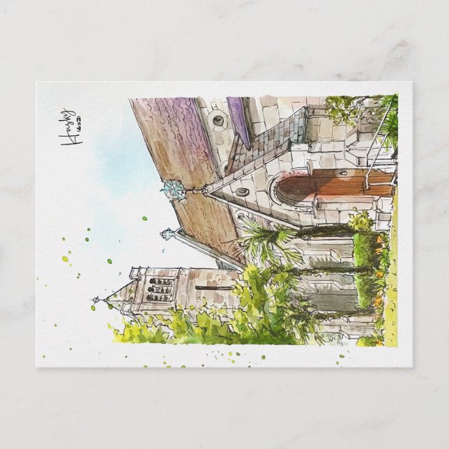 61; Johannes-Anglikanische Kirche Postkarte (Vorderseite)