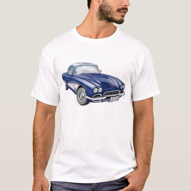 61CorvetteGlitzie T-Shirt (Vorderseite)