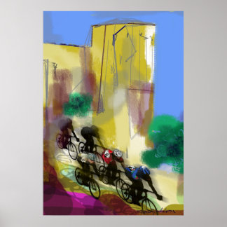 62110 Radrennen Poster