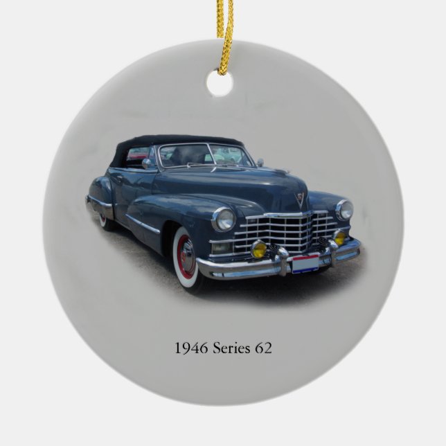 62-Coupé der Serie 1946 Keramik Ornament (Vorne)