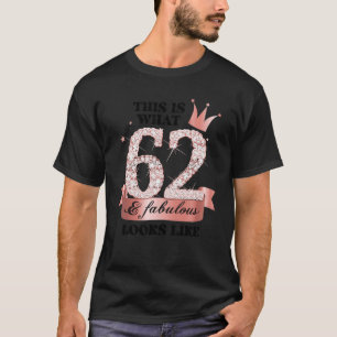 62 & Fabulous I Rose and White Party Gruppe Candid T-Shirt