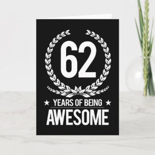 Alles Gute Zum 62 Geburtstag 62 Jahre Geliebt Zeigen Sie Ihre