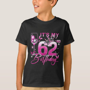 62. Geburtstag pink 62 Jahre alte Geburtstagsqueen T-Shirt