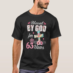 62. Geburtstag von Frauen, die von Gott gesegnet w T-Shirt