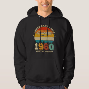 62 Jahre alt Phantastisch seit 1960 62. Geburtstag Hoodie