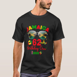 62-jähriger Geboren 1963 Jamaika Reise 62. Geburts T-Shirt