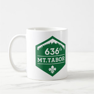 636th Mt. Tabor - grüne Logo-Tasse Kaffeetasse
