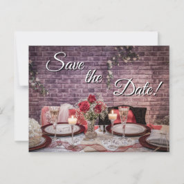 6371-Braut- und Hochzeitstisch Postkarte
