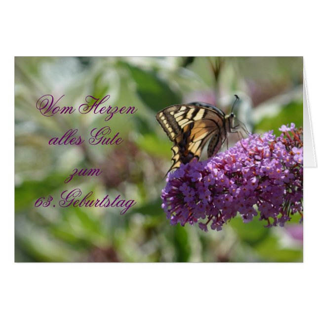 "63.Geburtstag" by mysteryella (Vorderseite (Horizontal))