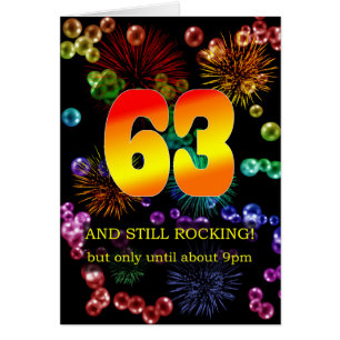 63. Geburtstag noch rocken