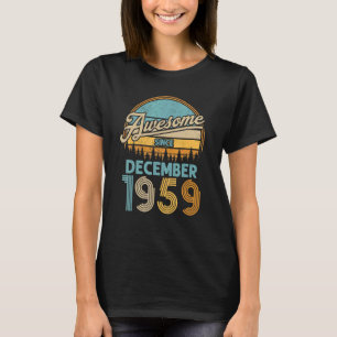 63. Geburtstag Phantastisch seit Dezember 1959 6 T-Shirt