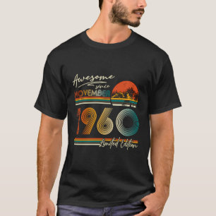 63 Jahre alt Phantastisch seit November 1960 63Rd T-Shirt