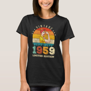 63 Jahre alte Frauen Tag 1959 Vintag 63. Geburtsta T-Shirt