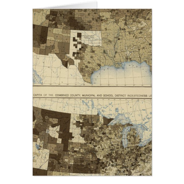 63 Steuern, Verschuldung 1890 (Vorne)