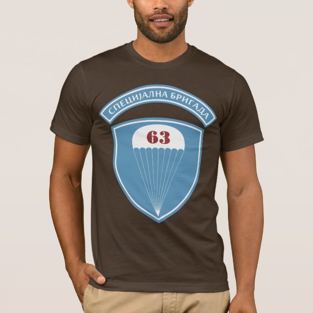63rd Parachute Battalion Serbia T-Shirt (Vorderseite)
